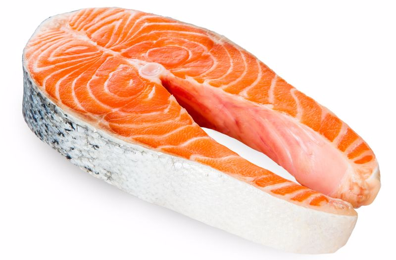 Форель морская стейк охлажденный собственное производство, ~1кг