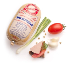 Колбаса КХ Волков Молочная вареная, 450г