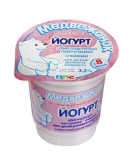 Йогурт Медвежонок с лактулозой 3.2%, 150г