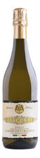 Вино игристое Giacondi Lambrusco белое полусладкое, 0.75л