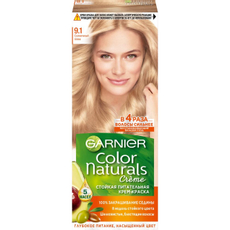 Крем-краска для волос Garnier Color Naturals Питательная c 3 маслами 9.1 Солнечный пляж, 110мл