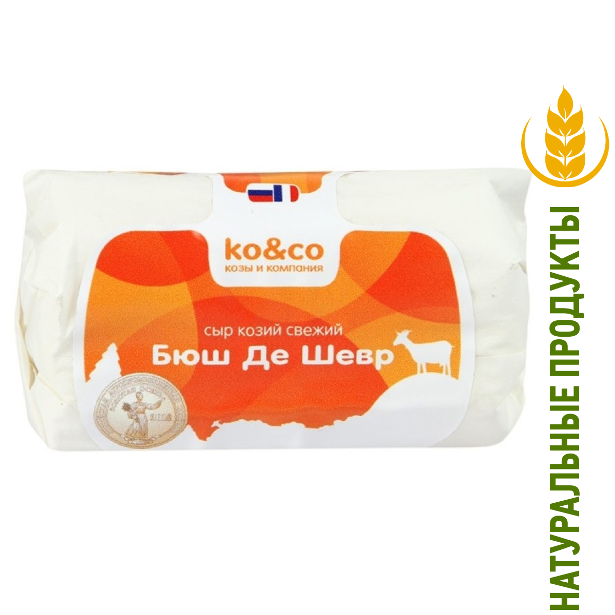 Сыр Ko&Co Бюш Де Шевр мягкий свежий 45%, 100г купить с доставкой на дом ...