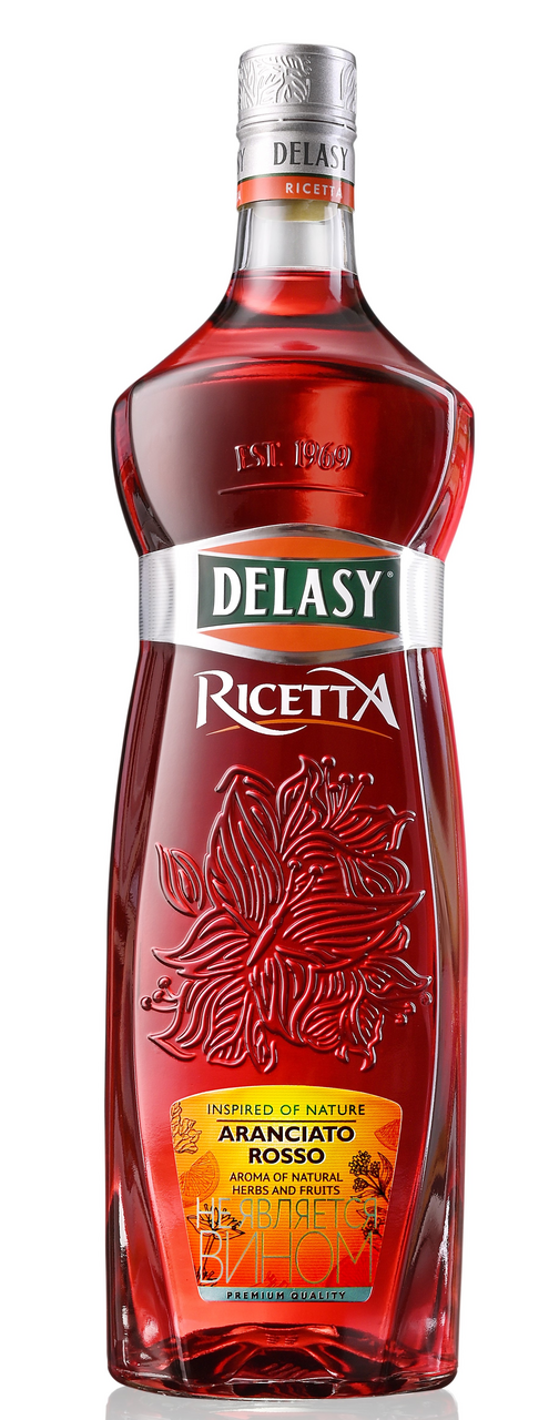 Напиток винный Delasy Ricetta сладкий, 1л