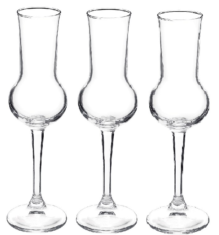 Изображение товара Рюмки для граппы Restaurant 81 мл, набор 3 шт, Италия