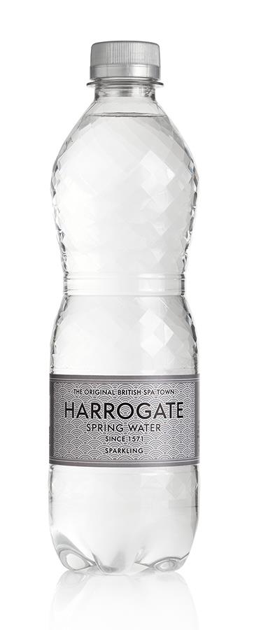 Вода HARROGATE Газированная 0,5 л