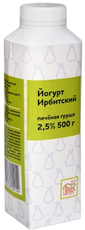 Йогурт питьевой Ирбитский молочный завод Ирбитский груша 2.5%, 500г