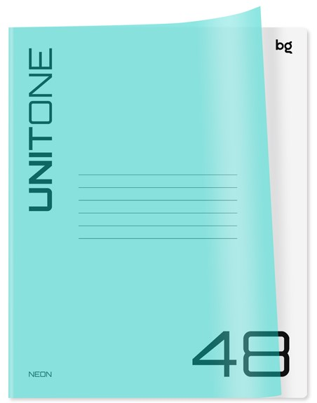Изображение товара Тетрадь BG Unitone Mix линейка А5, 48л