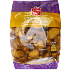 Сухари FINE LIFE с изюмом, 350 г
