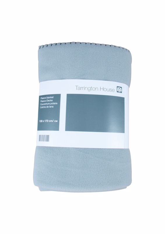 Tarrington House Плед флисовый Turquoise-green 260 г/м2, 130 х 170см ...