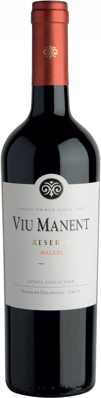 Изображение товара Вино Viu Manent Estate Collection Reserva Malbec 0.75л красное сухое