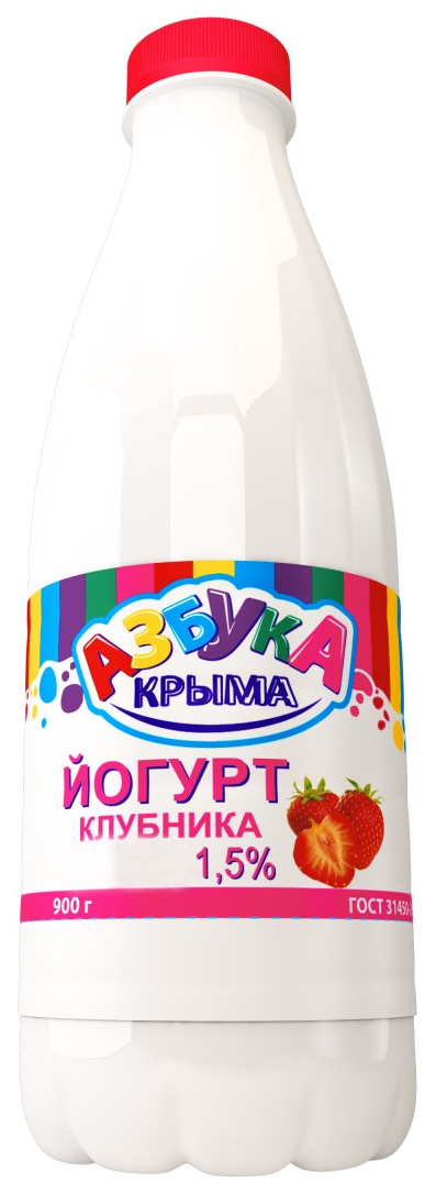 Йогурт Азбука Крыма 1.5%, 900г