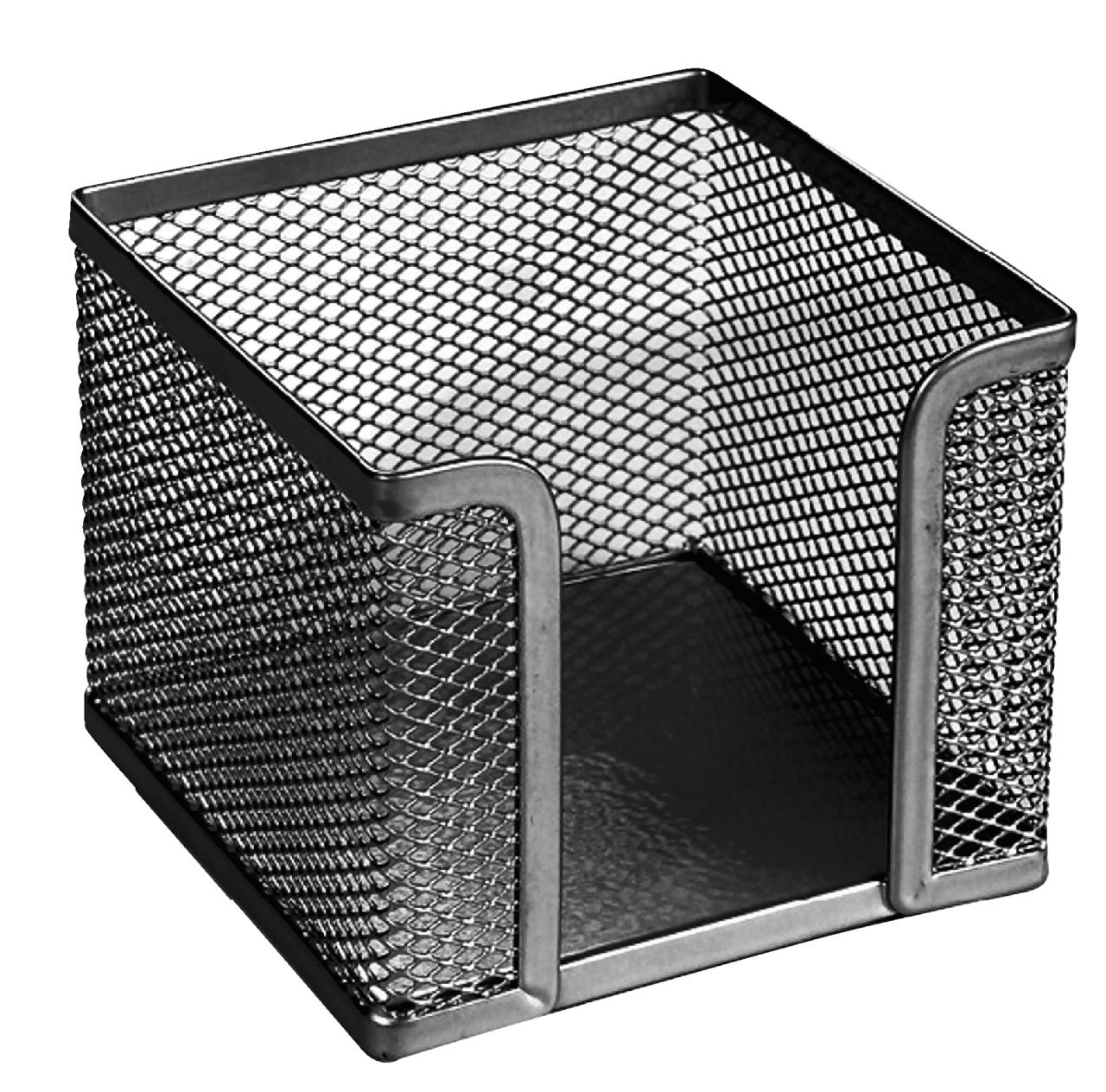 Бокс для бумажного блока Erich Krause Steel 9 х 9 х 5см