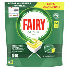 Капсулы для посудомоечной машины Fairy All-in-one, 84шт