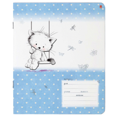 Тетрадь Альт в линейку, 12 листов