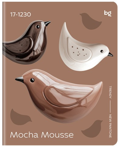 Тетрадь BG Mocha Mousse клетка А5, 48 листов