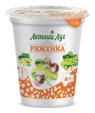 Ряженка Летний луг 4%, 400г