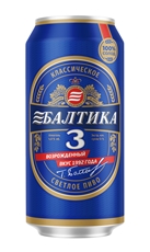 Пиво Балтика №3 Классическое, 0.9л