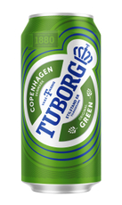 Пиво Tuborg Green светлое, 0.9л