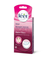Полоски Veet Suprem Essence восковые для лица, 18шт