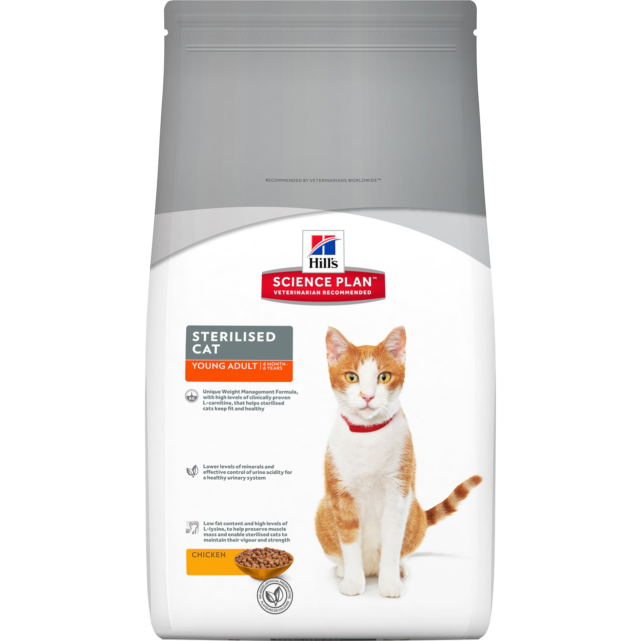 Корм сухой Hill's для стерилизованных кошек, 300г