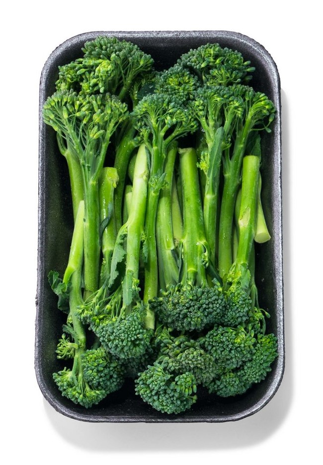 Изображение товара Брокколи мини 250г свежий зеленый овощ скрещивание брокколи и Gai-lan