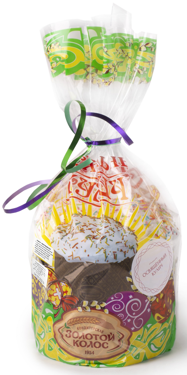 Кулич Золотой колос Пасхальный, 300г