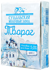 Творог Суздальский МЗ 5%, 200г