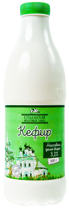 Кефир Суздальский МЗ 3.2%, 930мл