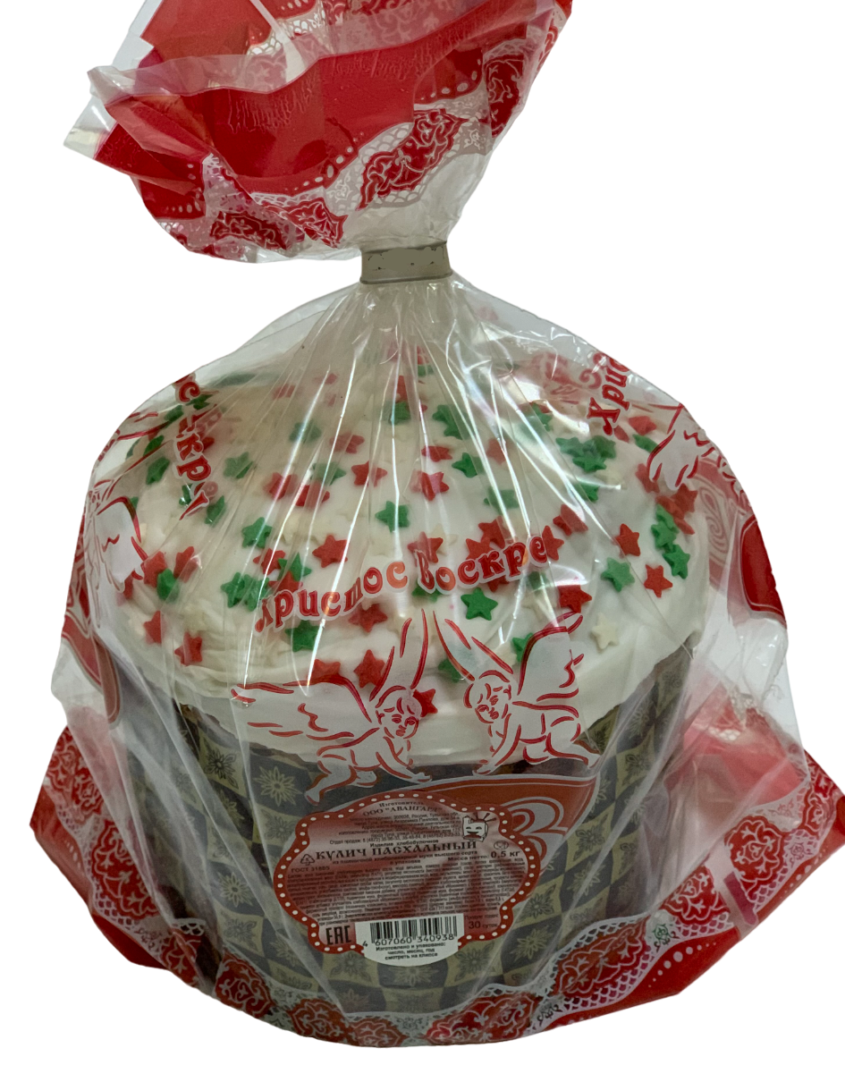 Кулич Авангард Пасхальный высший сорт, 500г