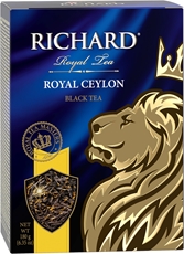 Чай Richard Royal Ceylon черный крупнолистовой, 180г