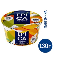 Йогурт Epica манго семена чиа 5%, 130г