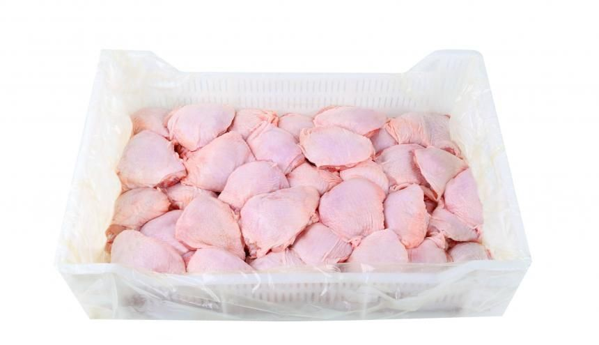 Филе бедра цыпленка-бройлера охлажденное в мини-коробе ЯСНЫЕ ЗОРИ