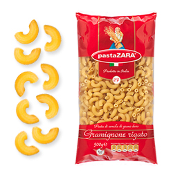 Рожки рифленые №27 PASTA ZARA, 500г купить с доставкой на дом, цены в ...