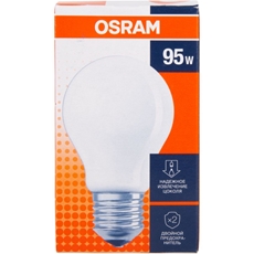 Лампа накаливания Osram 95W E27 матовая