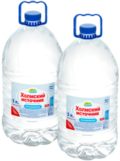 Вода Холмский источник артезианская негазированная, 5л x 2 шт