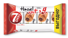 Круассаны 7 Days лесной орех (4шт х 65г), 260г