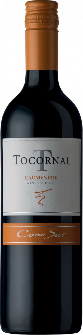 Изображение товара Вино Cono Sur Tocornal Carmenere красное полусухое, 0.75л