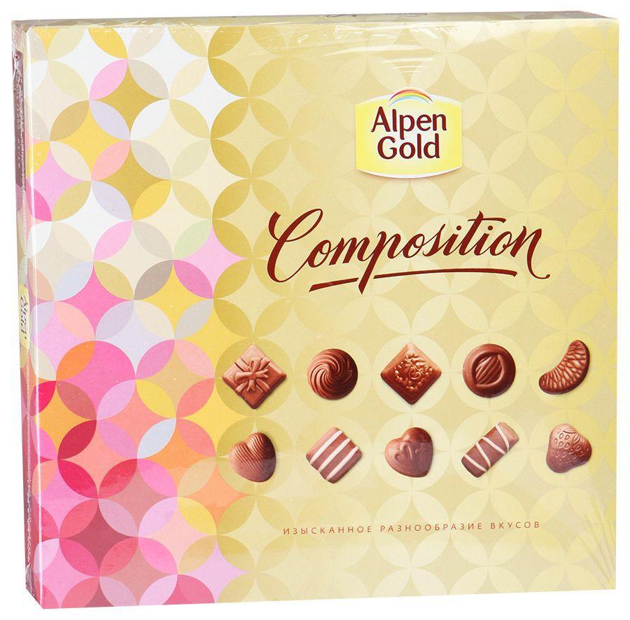 Шоколад ALPEN GOLD COMPOSITION 180 г