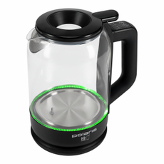Чайник стеклянный Polaris PWK 1712CGLD, 1.5л