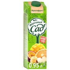 Нектар Фруктовый Сад Смесь фруктов с мякотью, 950мл x 6 шт