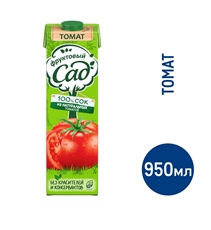 Сок Фруктовый Сад томатный, 950мл