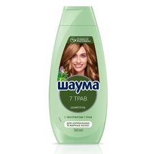 Шампунь Шаума 7 Трав для нормальных и жирных волос, 360мл