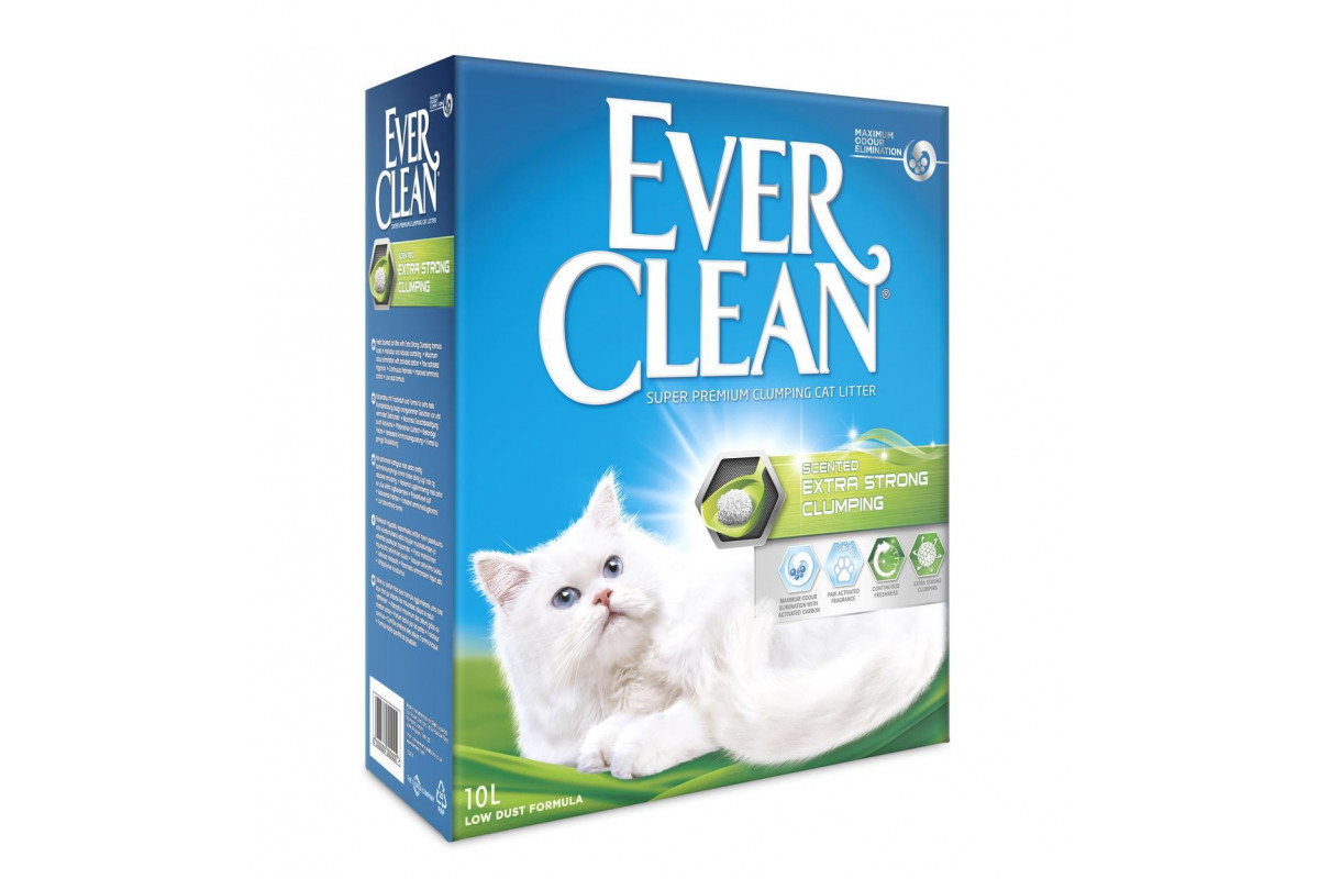 Наполнитель для кошачьего туалета ever clean