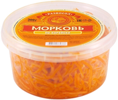 Морковь по-корейски Разносол 300г