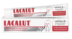 Зубная паста Lacalut White Repair Восстановление эмали, 75мл