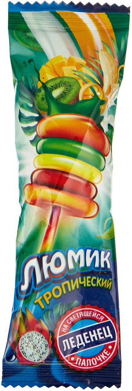 Карамель Люмик кола, клубника и тропик, 10г