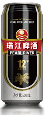 Пиво Pearl River светлое фильтрованное, 0.5л