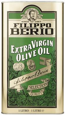 Масло оливковое FILIPPO BERIO нерафинированное, 1 л