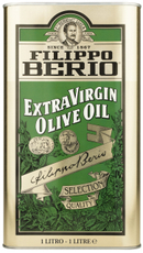 Масло оливковое Filippo Berio Extra Virgin нерафинированное, 1л
