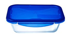 Форма для запекания Pyrex Cook and Go с крышкой 25 x 19 х 7см, 1.9л